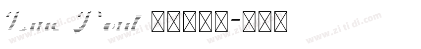 Line Font 超极细字型字体转换